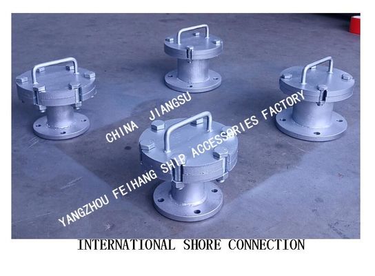 Q235-A CARBON STEEL GALVANIZED OILY SEWAGE DISCHARGE JOINT, OILY SEWAGE INTERNATIONAL SHORE JOINT AS6065 CB/T3657-2011