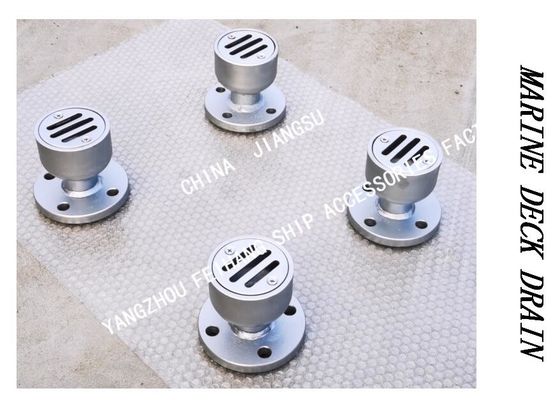 Q235-A Carbon Steel Galvanized Marine Floor Drain-Marine Round Water Leak-Marine Round Water Leak with Flange YBS32 CB/T