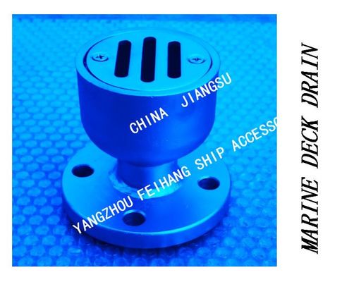 YB type marine oblong floor drain, oblong deck floor drain with flange, oblong deck drain with flange