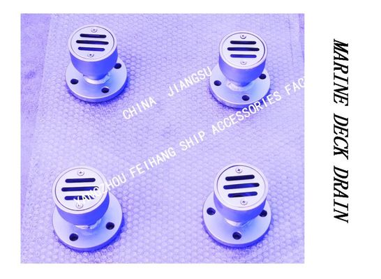 YB type marine oblong floor drain, oblong deck floor drain with flange, oblong deck drain with flange