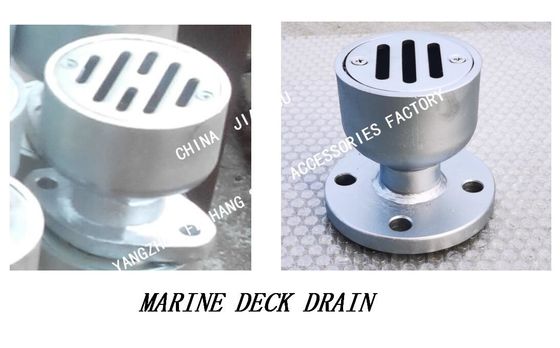 Q235-A HOT-DIP GALVANIZED MARINE ROUND FLANGED DECK LEAK MODEL:YBS32A CB/T3885-2014