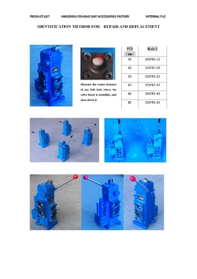 Marine manual proportional valve 35SFRE-OY32B-H3