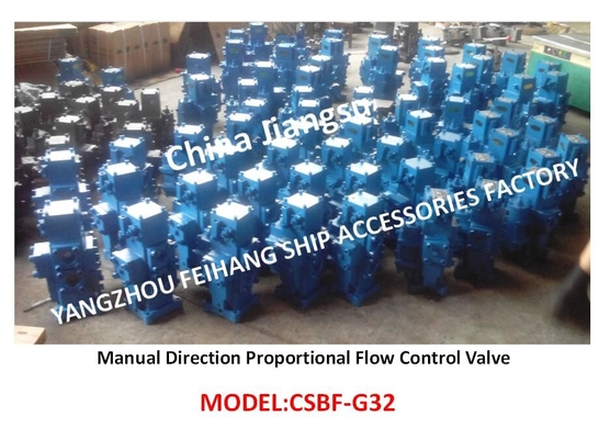 Selection Manual of Marine CSBF Manual Proportional Flow Compound Valve