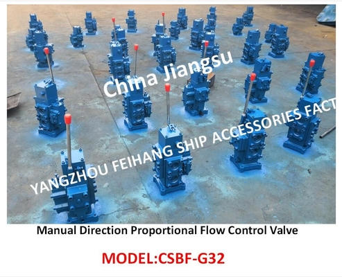 Marine Manual Proportional Flow Direction Control Valve CSBF-G32, Suitable For Windlass Control And Steering Gear Contro