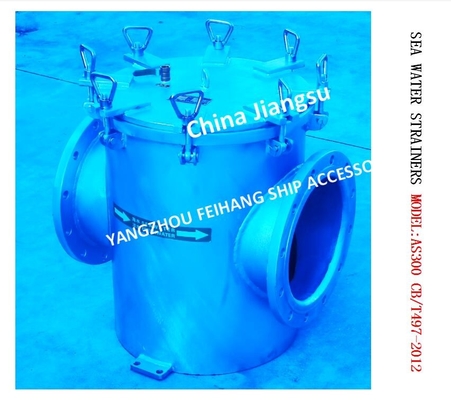 Filtered Sea WaterSea Water Filter, Single Sea Water Filter, Sea Water Straines-Model-AS300 CB/T497-2012