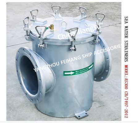 Convenient Maintenance And Simple Operation-Special Sea Water Filter For Marine Sea Water Pipeline-Model-AS300 CB/T497-2