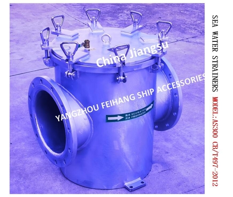 High Security-Marine Submarine Door Seawater Filter, Model AS300 CB/T497-2012