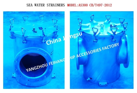 High Security-Marine Submarine Door Seawater Filter, Model AS300 CB/T497-2012