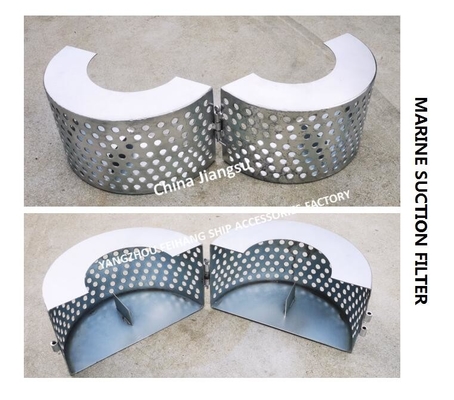 Stainless steel water tank suction filter B125S CB*623-80, ballast tank stainless steel suction filter B125S CB*623-80