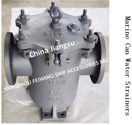 CYLINDRICAL WATER FILTER-MARINE CYLINDRICAL WATER FILTER BUCKET CYLINDRICAL SEAWATER FILTER-FLANGE CAST IRON CYLINDRICAL