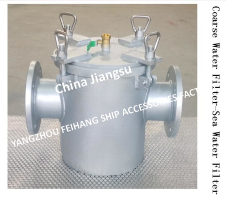 Auxiliary Machine Sea Water Pump Imported Sea Water Filter, Suction Coarse Water Filter Model: AS100 CB/T497-1994