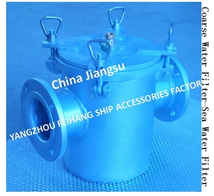 Straight-Through Marine Sea Water Filter, Straight-Through Suction Coarse Water Filter AS100 CB/T497-1994