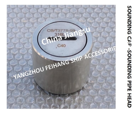 Stainless Steel 316L Sounding Injection Head For Marine Fresh Water Tank Model C40 CB/T3778-99