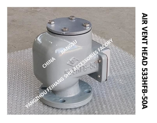 PONTOON TYPE OIL AND WATER TANK AIR PIPE HEAD MODEL：533HFB-50A  THE ACTUAL PICTURE IS AS FOLLOWS