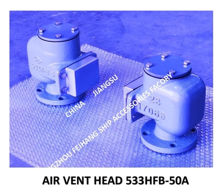 Air Pipe Head FOR FPT Cabin Pontoon Type Oil Tank Model： 533HFO-50A, Water Tank Air Permeable Pipe Head 533HFB-50A