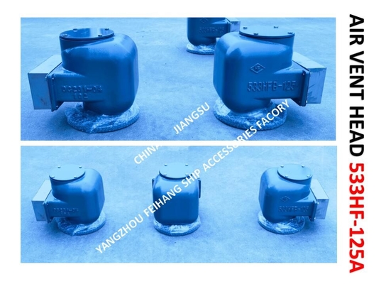 AIR PIPE HEAD FOR BILGE WATER TANK MODEL:533HFB-125A CB/T3594-94