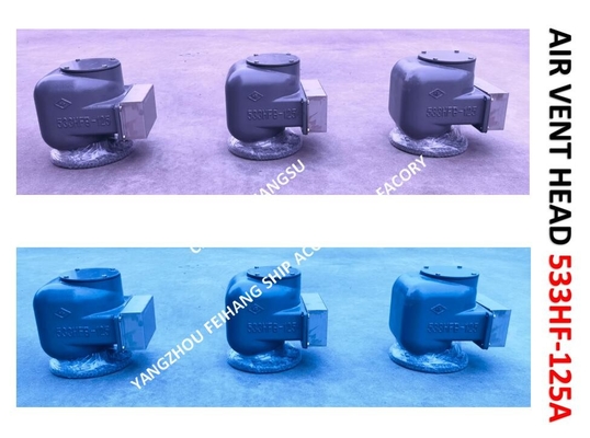 AIR PIPE HEAD （With Fire Net） FOR Bilge Oil W. T.  Model：533HFO-125A CB/T3594-94
