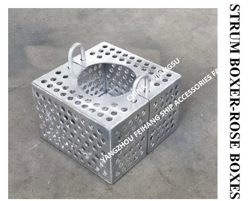 Marine stainless steel bilge water filter box, stainless steel rose box FH-80A JIS F7206-1998