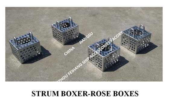 Marine stainless steel bilge water filter box, stainless steel rose box FH-80A JIS F7206-1998