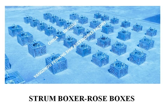 Marine stainless steel bilge water filter box, stainless steel rose box FH-80A JIS F7206-1998