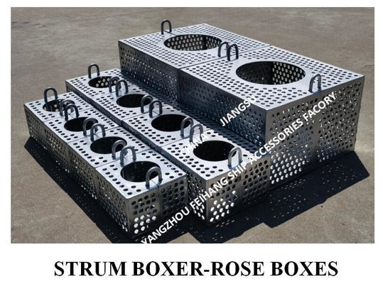 Marine stainless steel bilge water filter box, stainless steel rose box FH-80A JIS F7206-1998