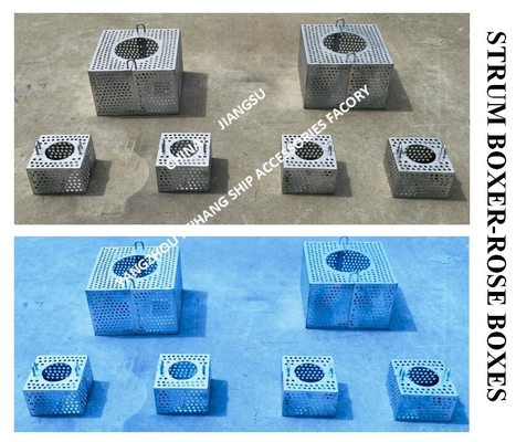 Marine stainless steel bilge water filter box, stainless steel rose box FH-80A JIS F7206-1998