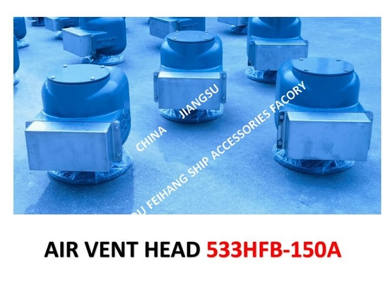 Air Pipe Head (With Insect Net) For Pontoon Type Tail Tip Cabin  MODEL：533HFB-150ATail Tip Pontoon Type Breathable Cap,