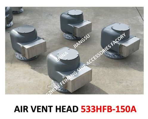 AIR PIPE HEAD FOR FRESHWATER TANK MODEL:533HFB-150A  MATERIAL:BODY DUCTILE IRON, INTERIOR PARTS STAINLESS