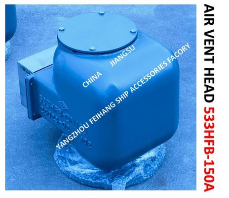 AIR PIPE HEAD FOR FRESHWATER TANK MODEL:533HFB-150A  MATERIAL:BODY DUCTILE IRON, INTERIOR PARTS STAINLESS