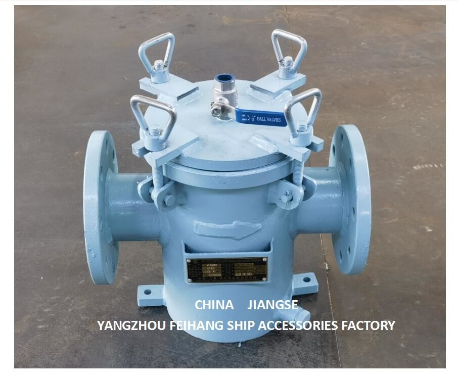 Marine Seawater Suction Filter Model As80 Cb/T497-2012  Straight Through Type Body Carbon Steel
