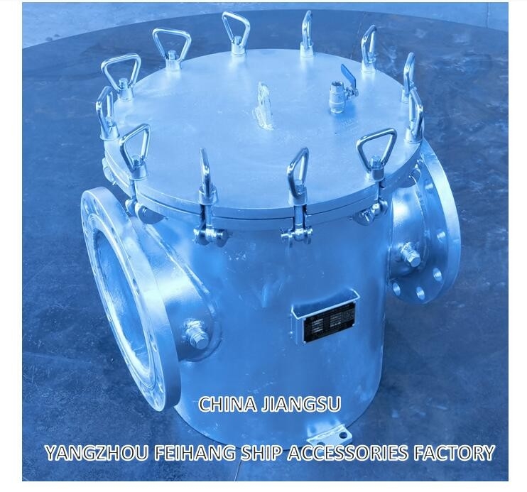 Main Engine Sea Water Strainer Model: AS250 CB/T497-1994 Main Engine Coarse Water Strainer