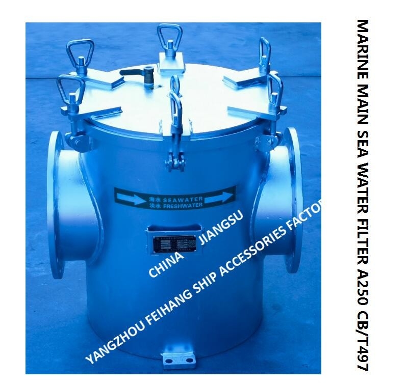 Seawater Filter - Main Seawater Filter - Main Seawater Filter A250 CB/T497